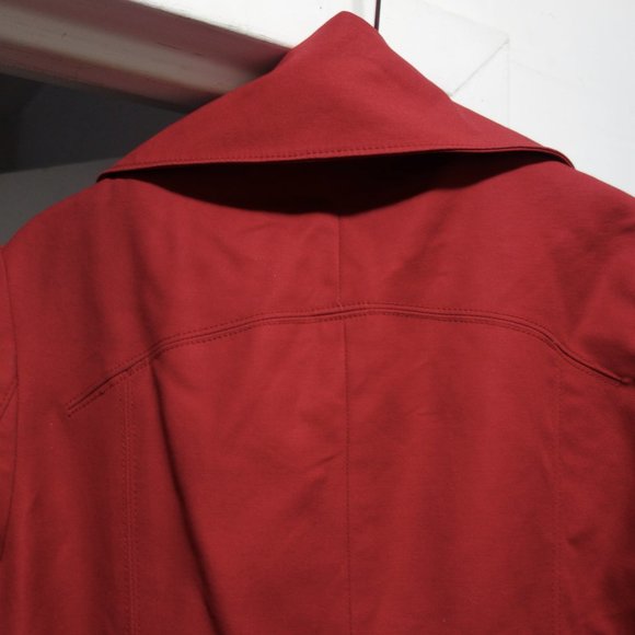 Kenneth Cole Red Water-Resistant Trench - Picture 5 of 5